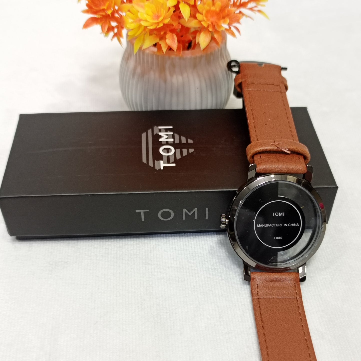 Luxury Leather Watch Limited Edition - Tomi