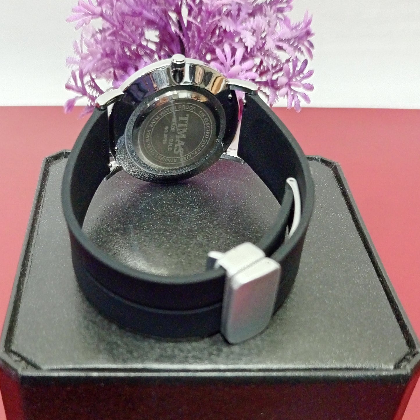 Silver Classic Business Class Watch With Date - Timas