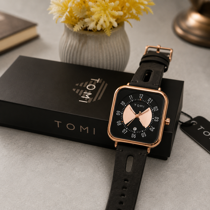 Square Elite Modern Edition With Date - Tomi