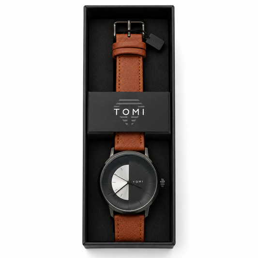 Luxury Leather Watch Limited Edition - Tomi