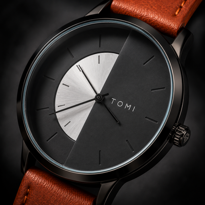Luxury Leather Watch Limited Edition - Tomi